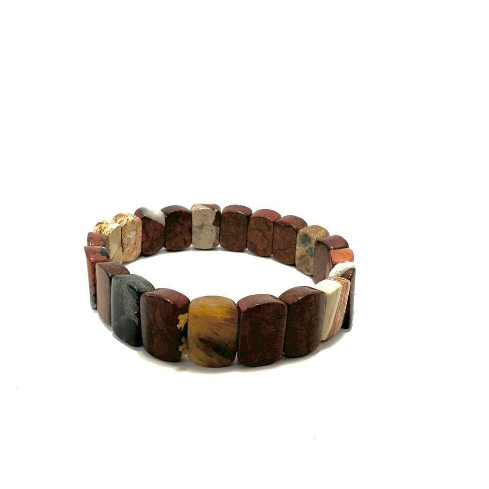 Red jasper stretchy bracelet
